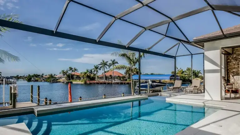 Top pool enclosures plans for modern residential backyards